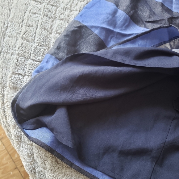 *NEW! BANANA REPUBLIC CREW NECK SLEEVELESS SHIFT DRESS POCKETS STRIPES XS 00 - Picture 11 of 13